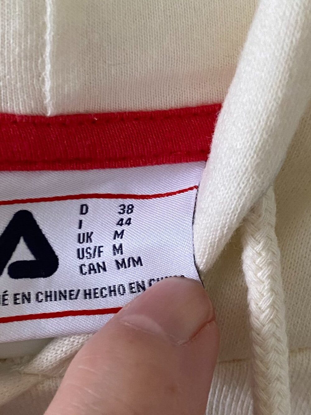 Women's Fila long Hoodie/Dress - Picture 4 of 7